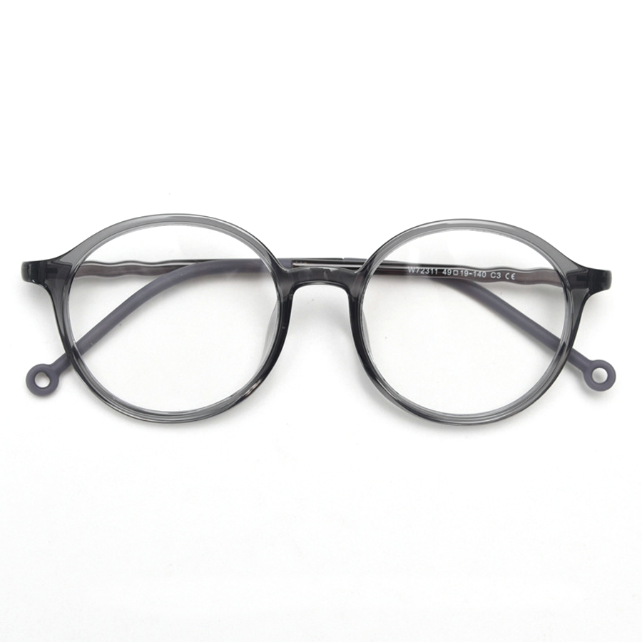 Amia Round Full-Rim Eyeglasses