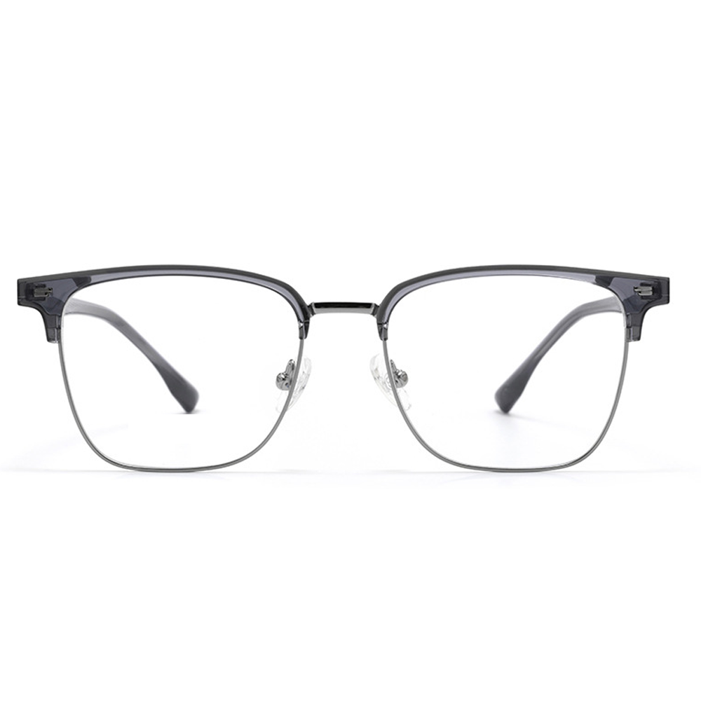 Moore Browline Semi-Rimless Eyeglasses