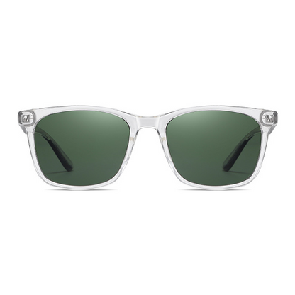 Fern Square Full-Rim Polarized Sunglasses