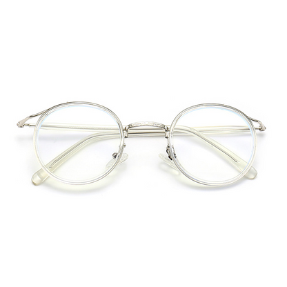 Bidu Round Full-Rim Eyeglasses