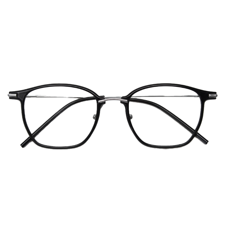 Etymology Square Full-Rim Eyeglasses