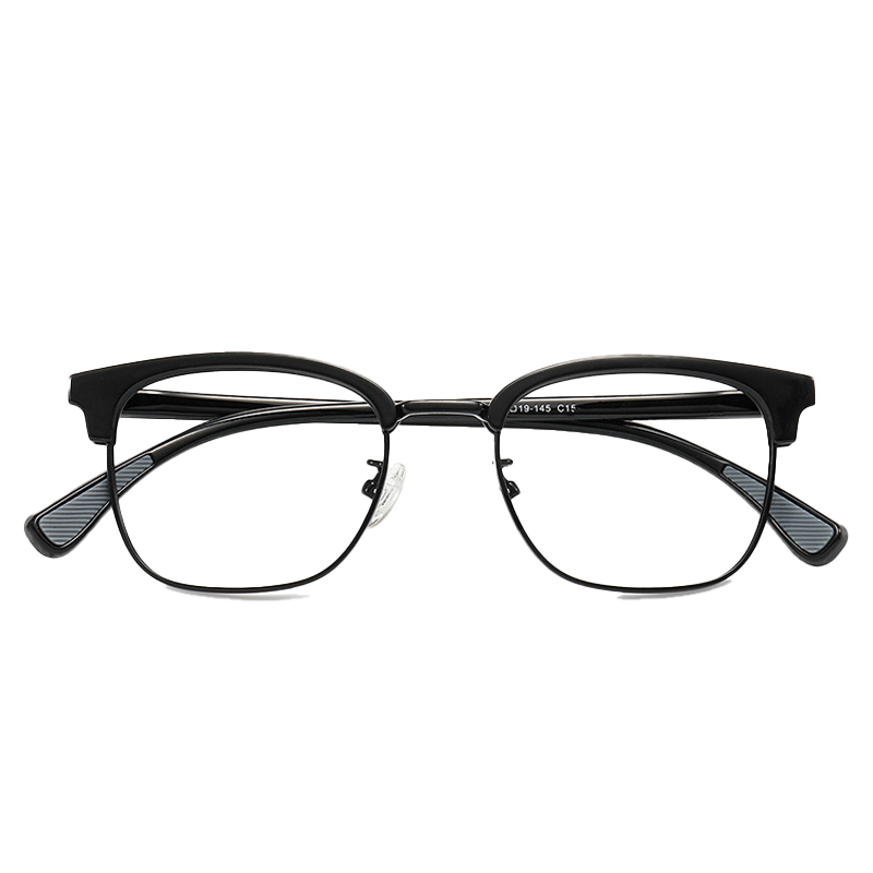 Pacific Browline Semi-Rimless Eyeglasses