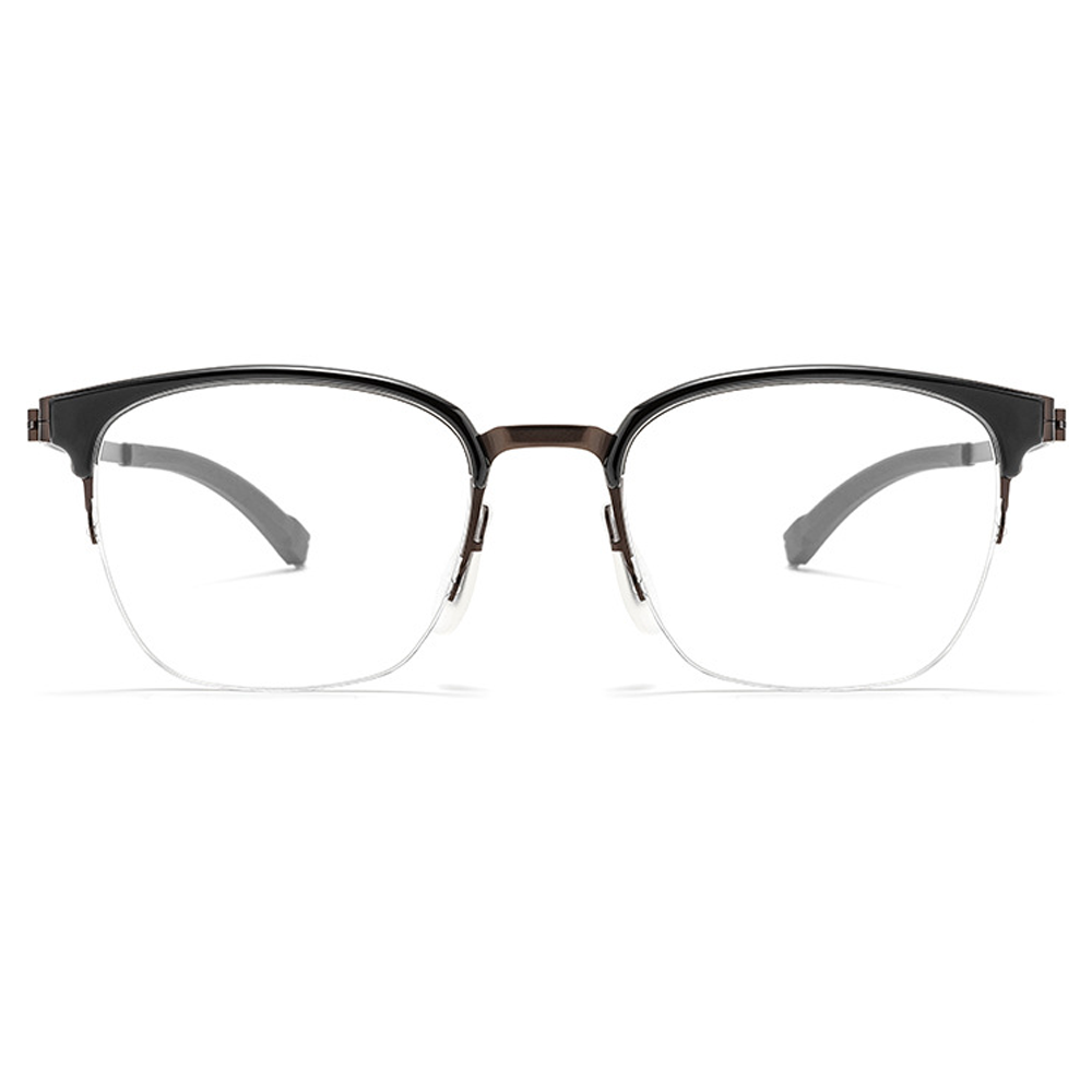 Catch Browline Semi-Rimless Eyeglasses