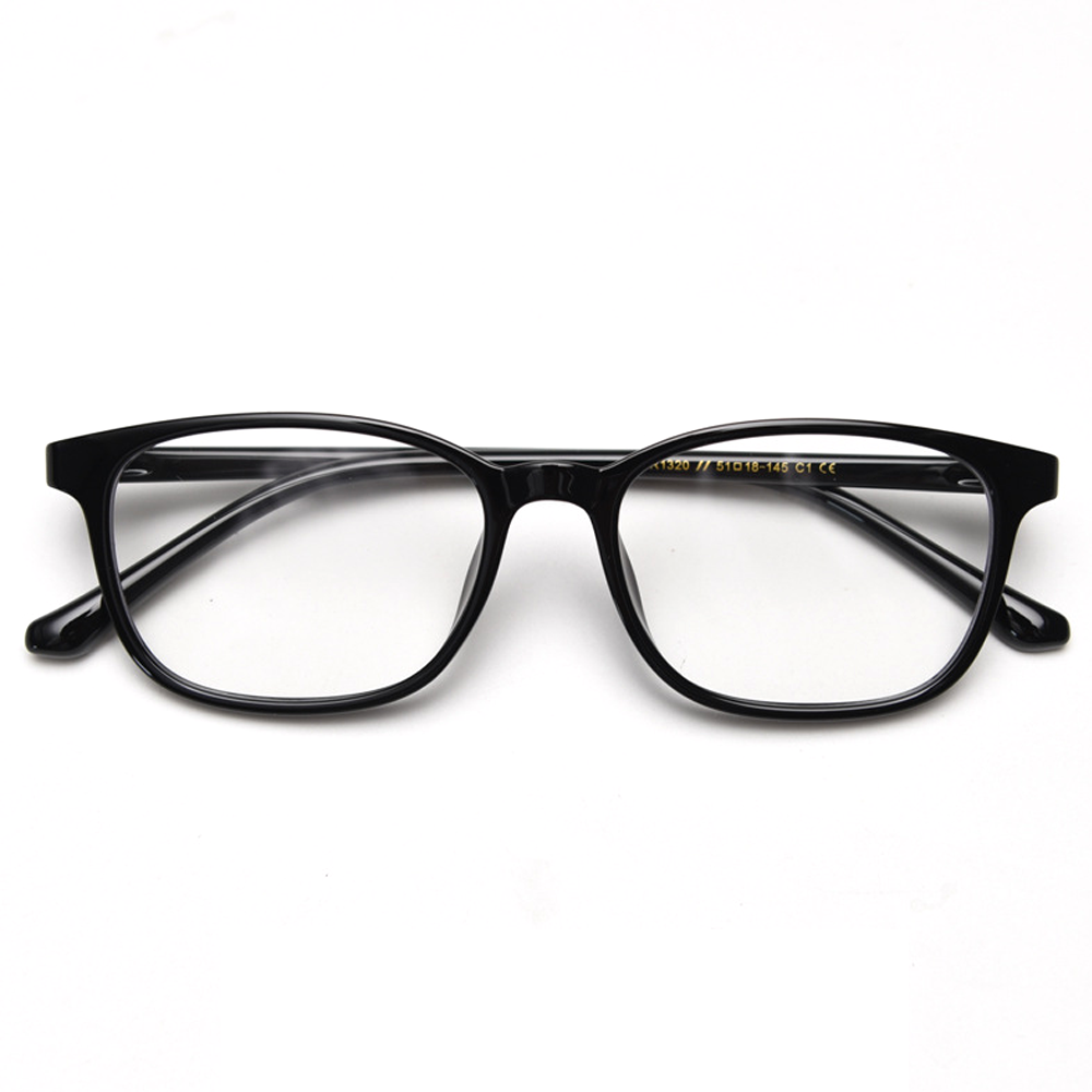 Ember Rectangle Full-Rim Eyeglasses