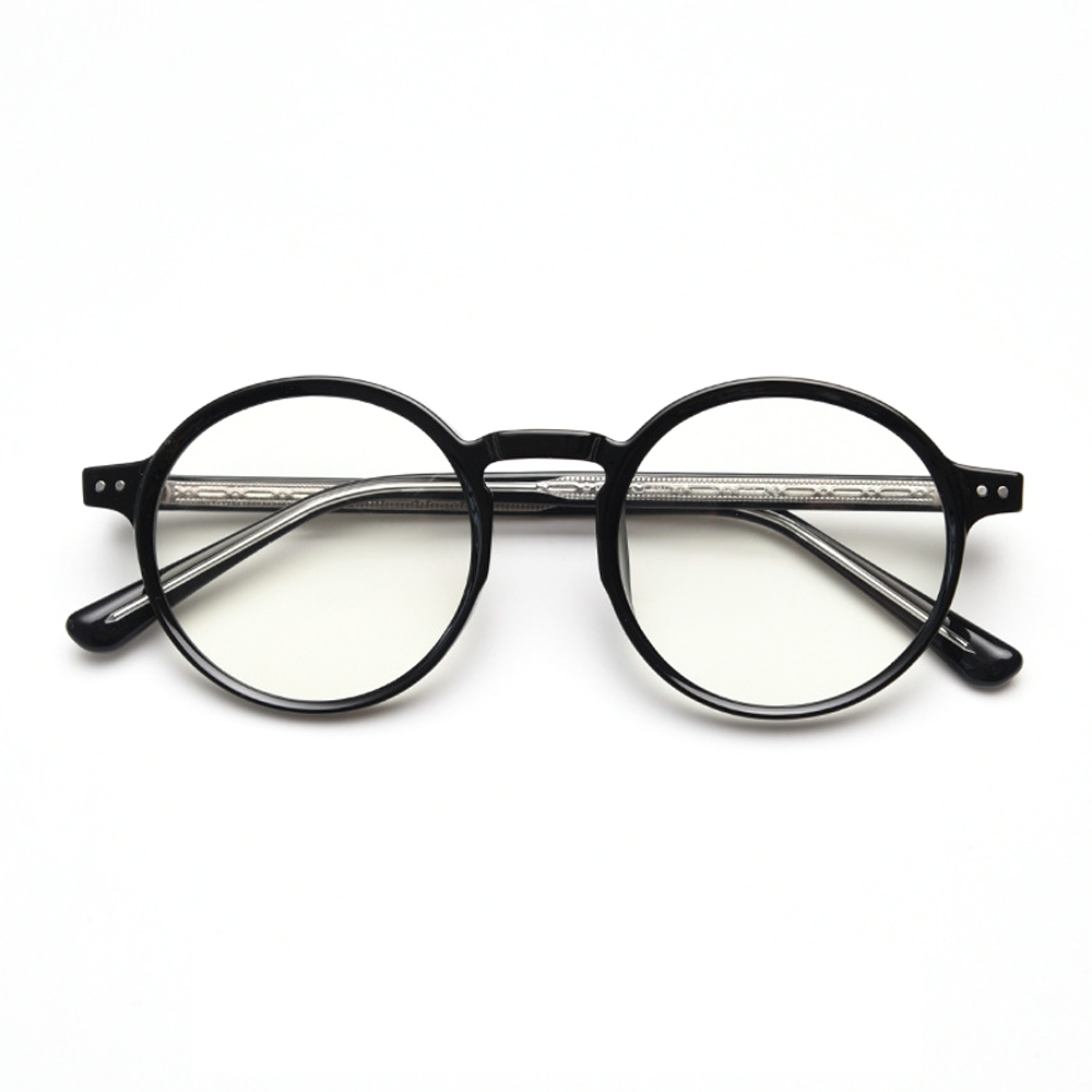 Arden Round Full-Rim Eyeglasses