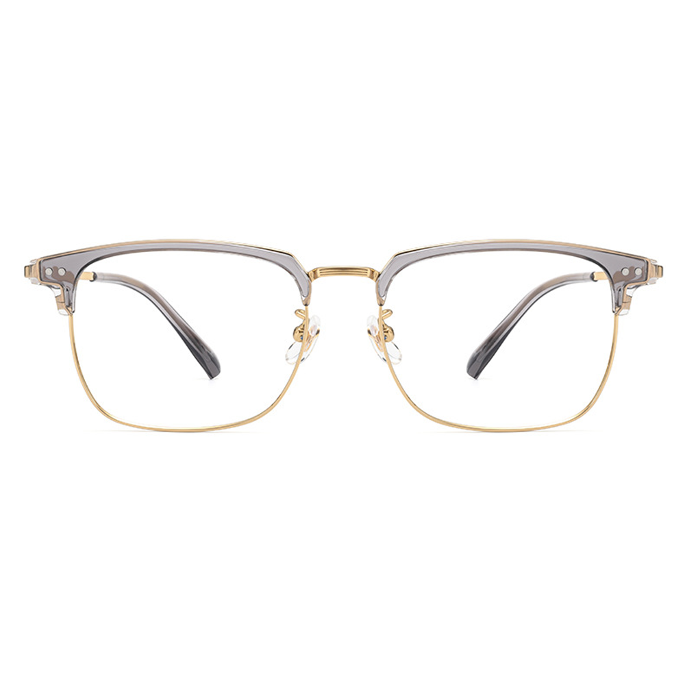 Stance Browline Semi-Rimless Eyeglasses
