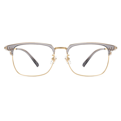 Stance Browline Semi-Rimless Eyeglasses
