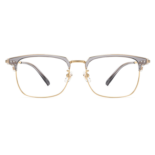 Stance Browline Semi-Rimless Eyeglasses