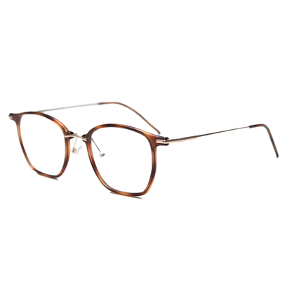 Etymology Square Full-Rim Eyeglasses