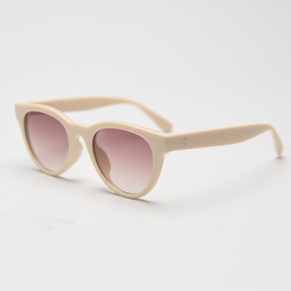 Wayfarer Round Full-Rim Polarized Sunglasses