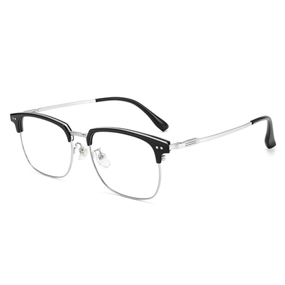 Stance Browline Semi-Rimless Eyeglasses
