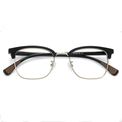Pacific Browline Semi-Rimless Eyeglasses