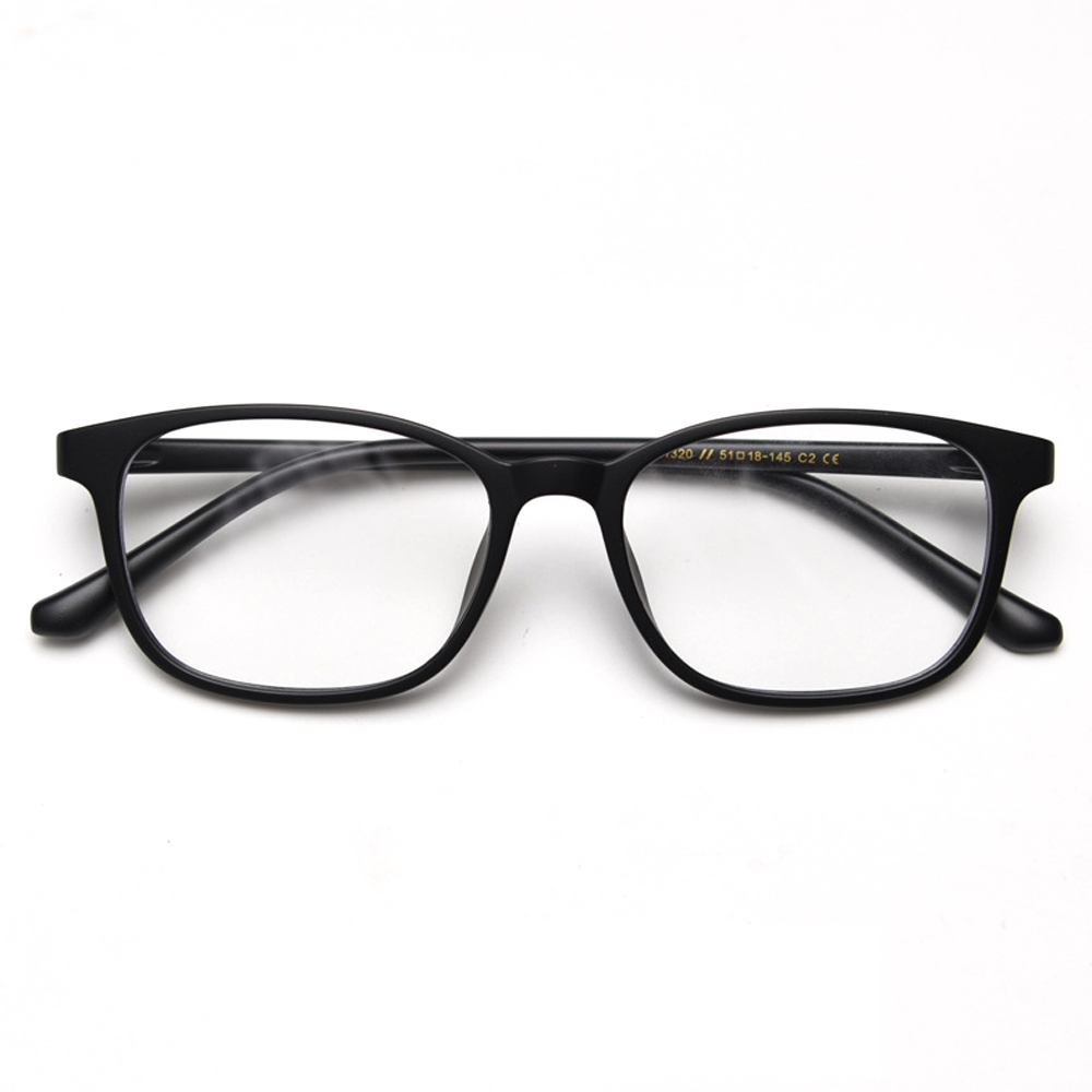 Ember Rectangle Full-Rim Eyeglasses