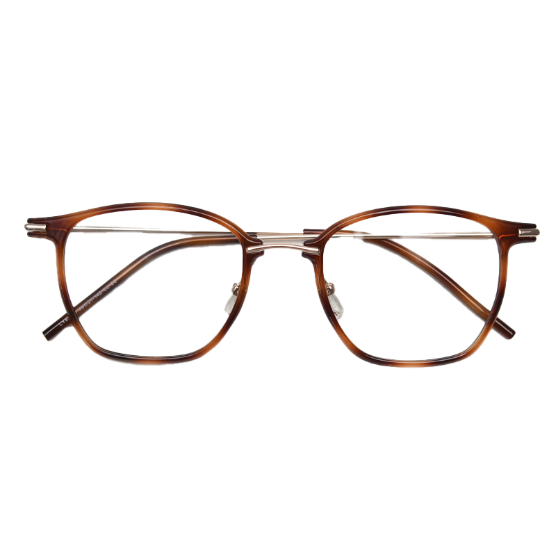 Etymology Square Full-Rim Eyeglasses