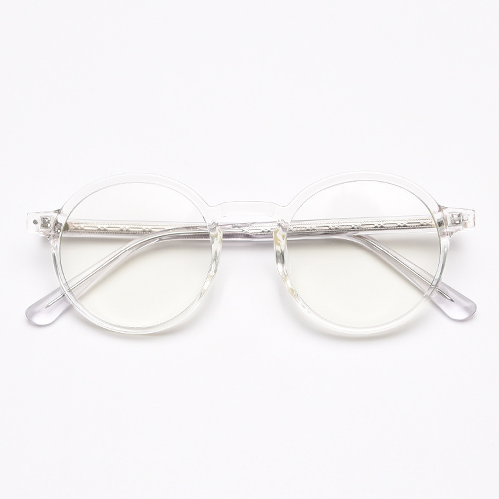 Arden Round Full-Rim Eyeglasses