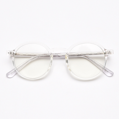 Arden Round Full-Rim Eyeglasses