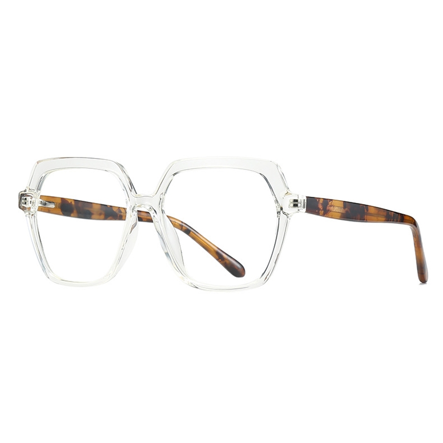 Notus Geometric Full-Rim Eyeglasses
