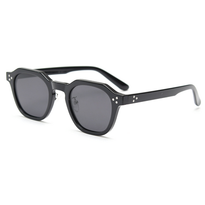 Cartel Round Full-Rim Polarized Sunglasses