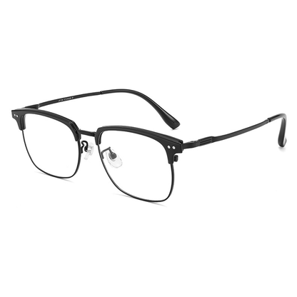 Stance Browline Semi-Rimless Eyeglasses
