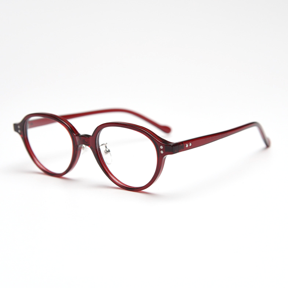 Amity Oval Full-Rim Eyeglasses