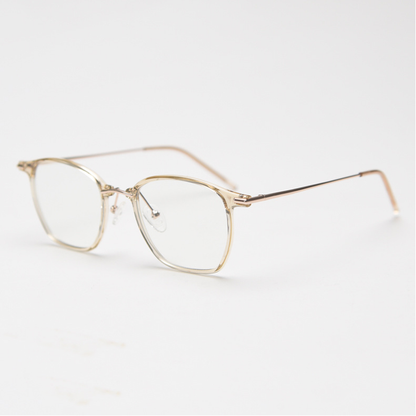 Etymology Square Full-Rim Eyeglasses