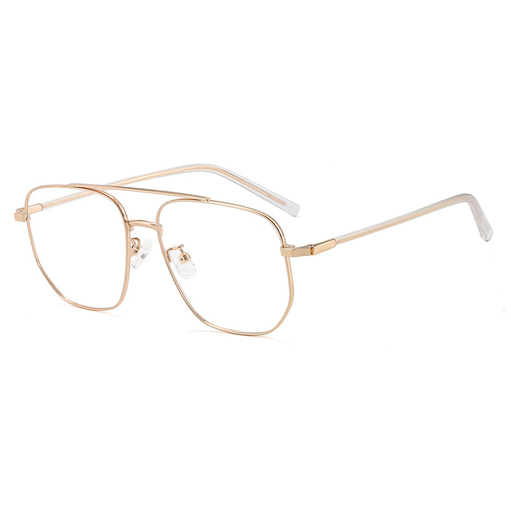 Breathe II Aviator Full-Rim Eyeglasses