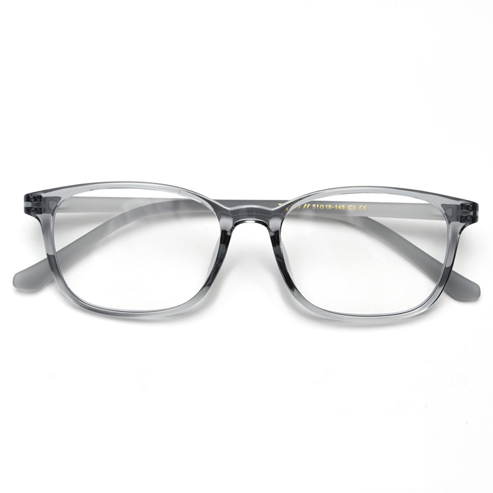 Ember Rectangle Full-Rim Eyeglasses