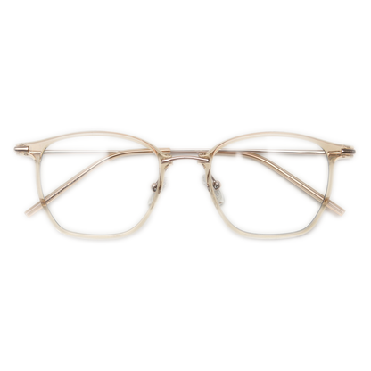 Etymology Square Full-Rim Eyeglasses