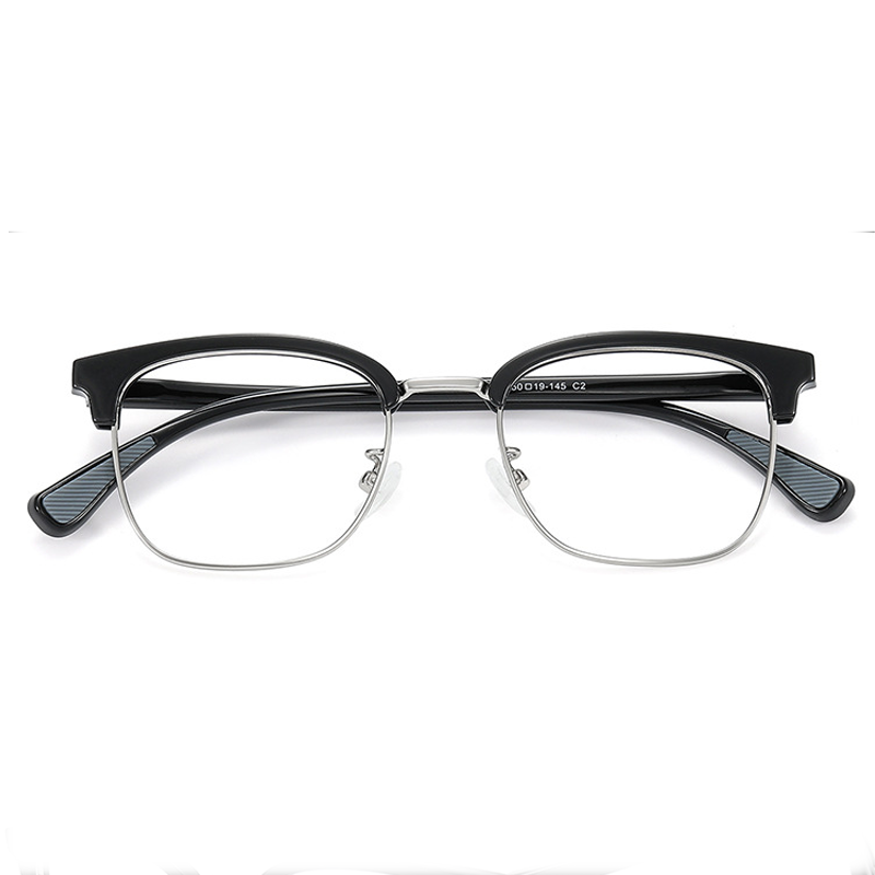 Pacific Browline Semi-Rimless Eyeglasses
