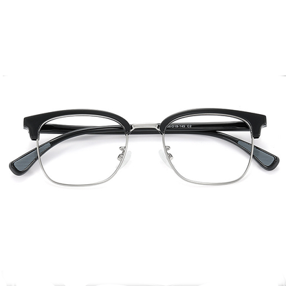 Pacific Browline Semi-Rimless Eyeglasses