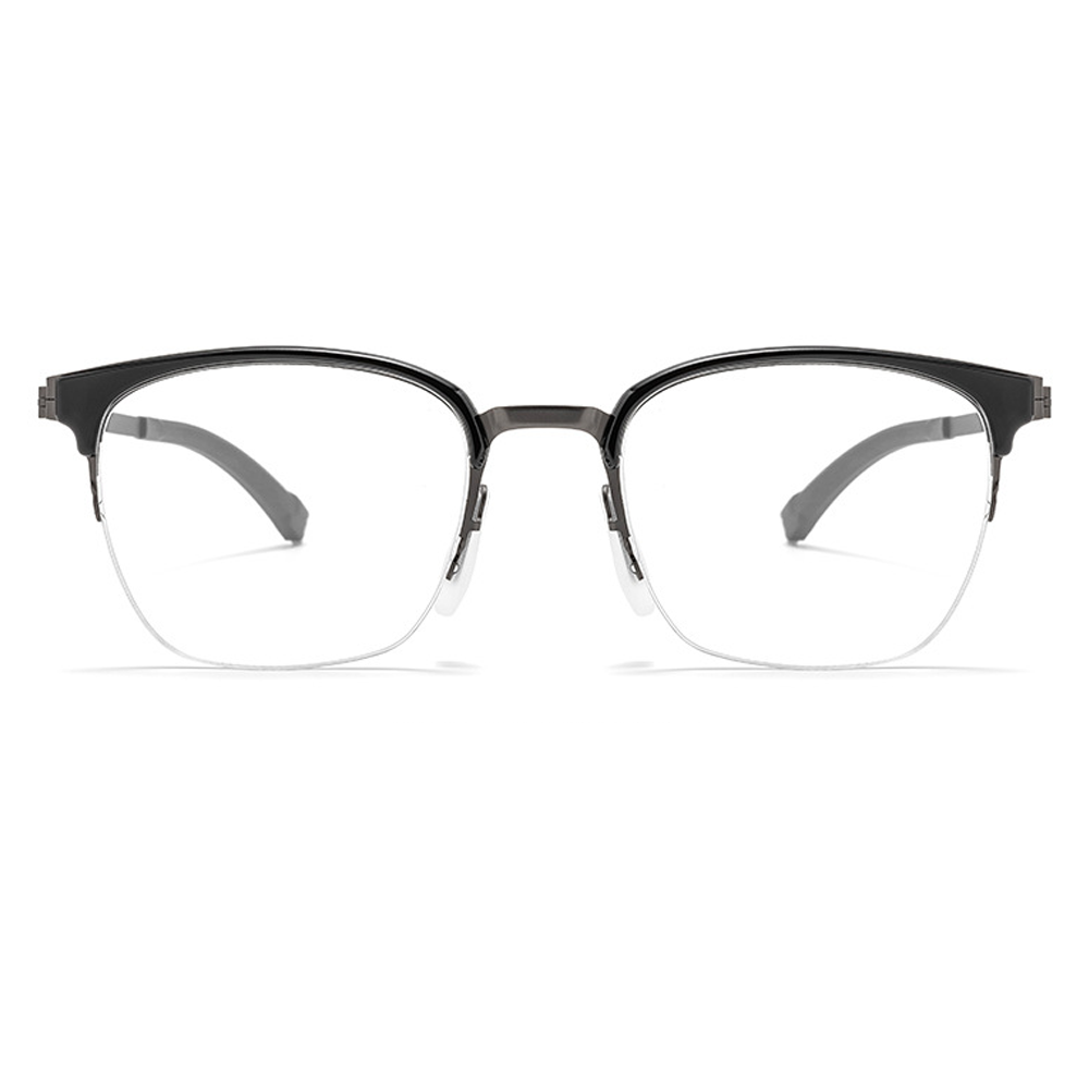 Catch Browline Semi-Rimless Eyeglasses
