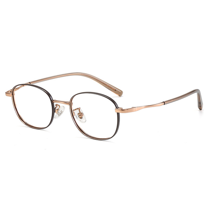 Osten Oval Full-Rim Eyeglasses