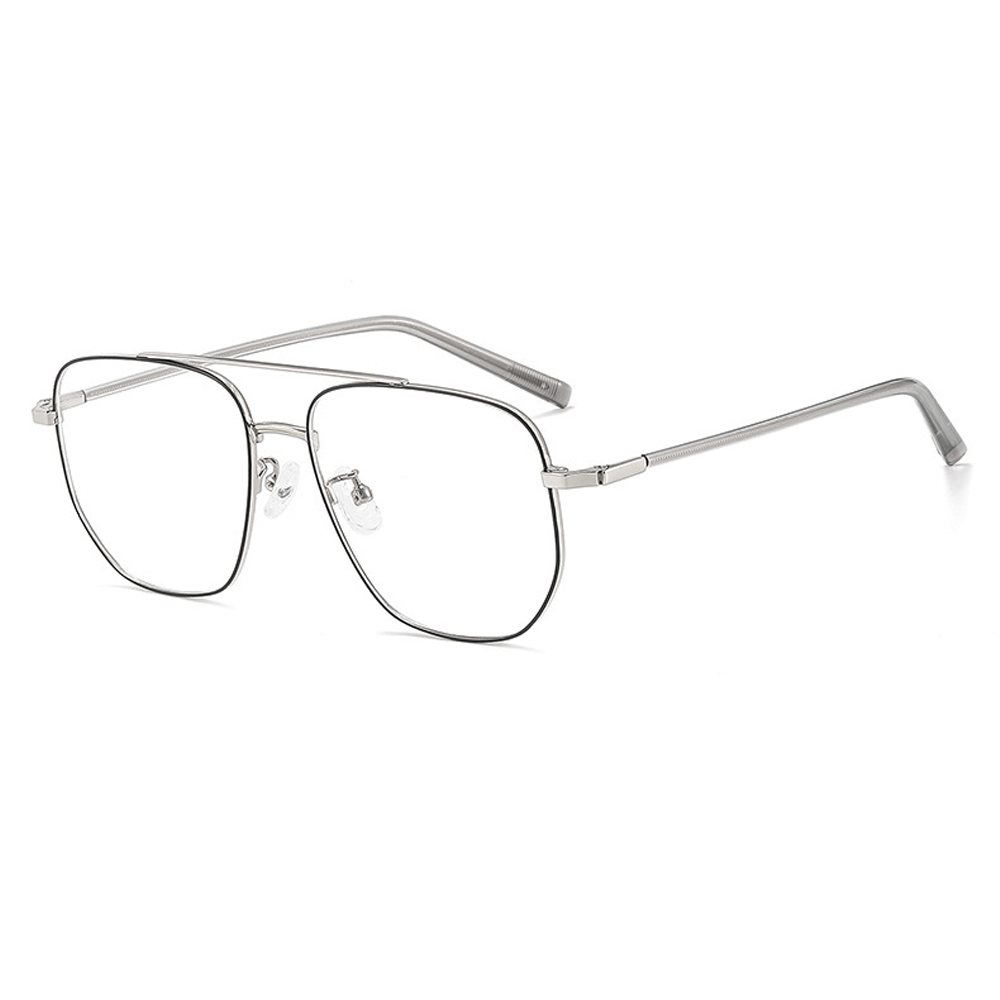 Breathe II Aviator Full-Rim Eyeglasses