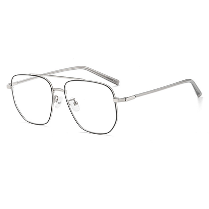Breathe II Aviator Full-Rim Eyeglasses