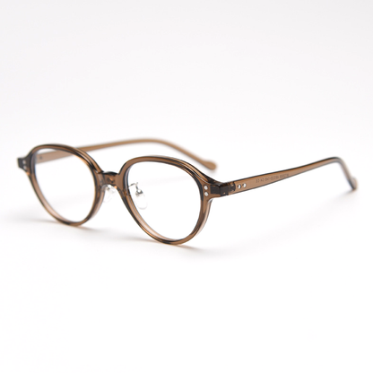 Amity Oval Full-Rim Eyeglasses