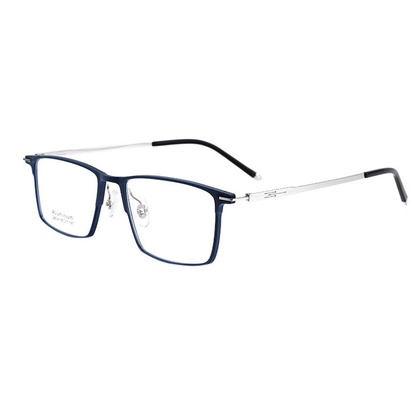 Quill Rectangle Full-Rim Eyeglasses