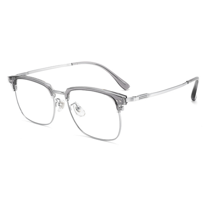 Stance Browline Semi-Rimless Eyeglasses