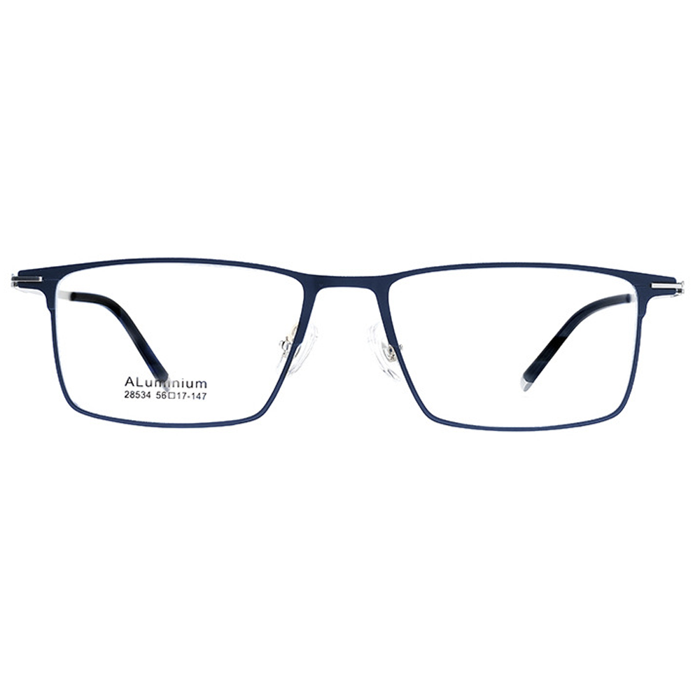 Quill Rectangle Full-Rim Eyeglasses