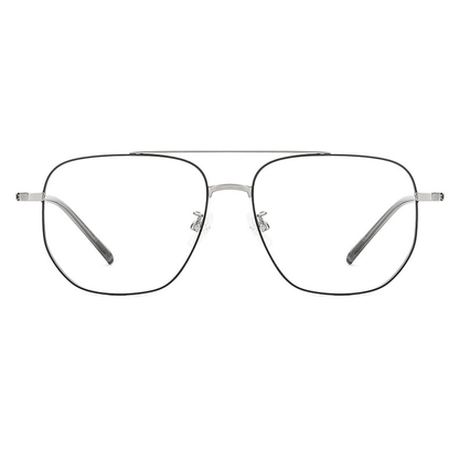 Breathe II Aviator Full-Rim Eyeglasses