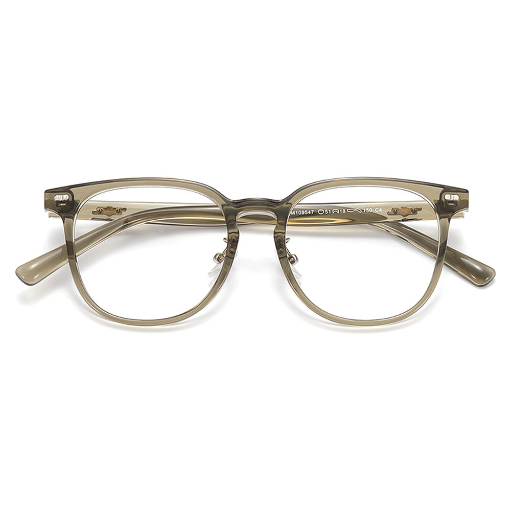Sequence Round Full-Rim Eyeglasses