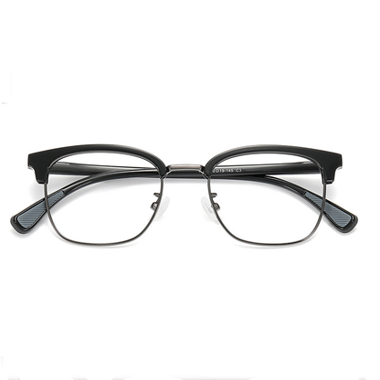 Pacific Browline Semi-Rimless Eyeglasses