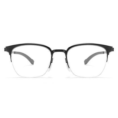 Catch Browline Semi-Rimless Eyeglasses