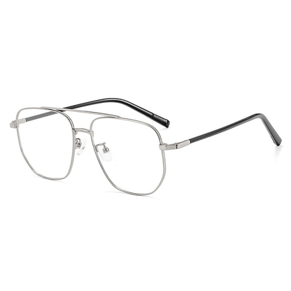 Breathe II Aviator Full-Rim Eyeglasses