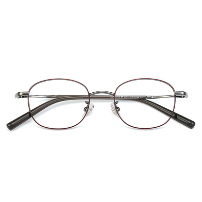 Osten Oval Full-Rim Eyeglasses