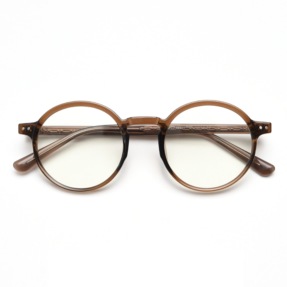 Arden Round Full-Rim Eyeglasses