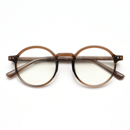 Arden Round Full-Rim Eyeglasses