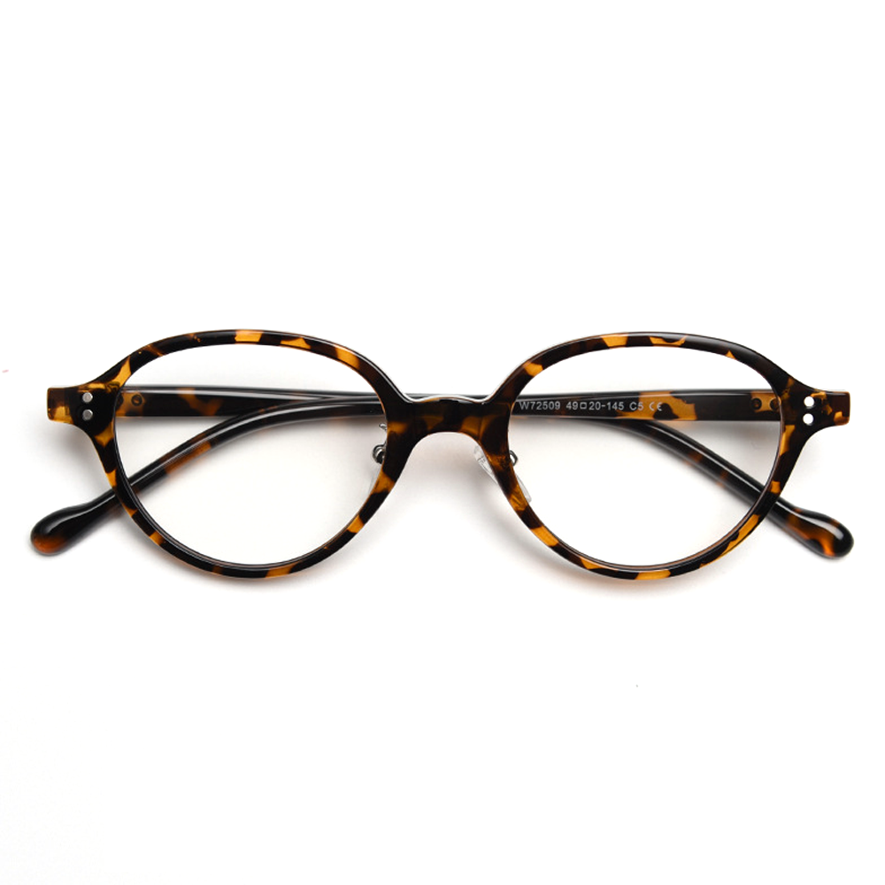 Amity Oval Full-Rim Eyeglasses