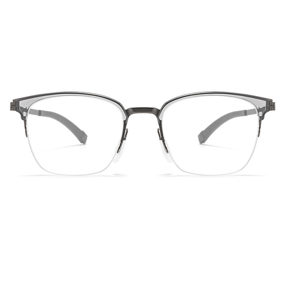 Catch Browline Semi-Rimless Eyeglasses
