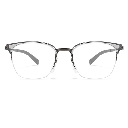 Catch Browline Semi-Rimless Eyeglasses