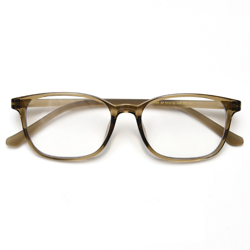 Ember Rectangle Full-Rim Eyeglasses